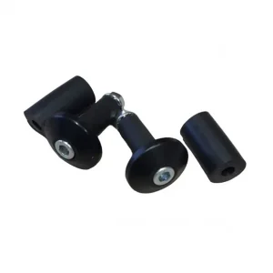 AKRYBIUS CIĘŻARKI KIEROWNICY (CIENKIE) KOLOR CZARNY KOMPLET (2490030000) Wyprzedaż