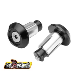 FM-PARTS KOŃCÓWKI KIEROWNICY/KORKI ALUIMINIUM KOLOR CZARNY Wysoka jakość