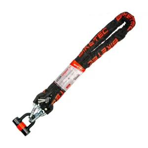 BIKETEC SEQR ŁAŃCUCH CP 1,5M/OCZKO 12MM Z KŁÓDKĄ 3KLUCZE Wyprzedaż