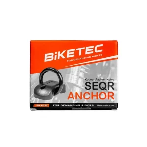 BIKETEC SEQR MOCOWANIE ZABEZPIECZAJĄCE (KOTWA) 132MM X 69MM, 3KLUCZE, JARZMO 15MM X 75MM (ŚRUBY KOTWIĄCE W ZESTAWIE Wysoka jakość