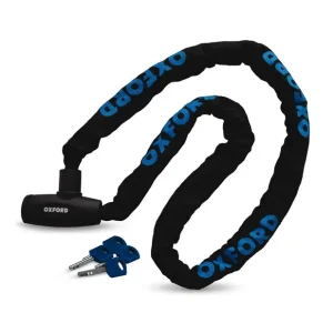 Darmowa dostawa OXFORD ŁAŃCUCH DO MOTOCYKLA OXFORD GP CHAIN LOCK DŁUGOSC 1.2 METRA Z ZAPIĘCIEM. ŚREDNICA OCZKA 8MM - STARY KOD OF17
