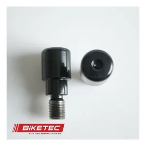 BIKETEC KOŃCÓWKI/CIĘŻARKI KIEROWNICY YAMAHA (PATRZ OPIS DODATKOWY) KOLOR CZARNY 2408060000, OEM: 5GJ-26246-00-00 Autentyczny