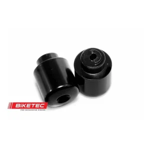 BIKETEC KOŃCÓWKI/CIĘŻARKI KIEROWNICY HONDA (PATRZ OPIS DODATKOWY) KOLOR CZARNY OEM:53105-MK4-620 Nowość