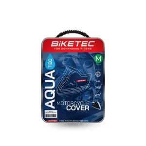 Zwrot pieniędzy BIKETEC POKROWIEC WODOODPORNY AQUATEC NA MOTOCYKL KOLOR CZARNY/SZARY ROZMIAR L