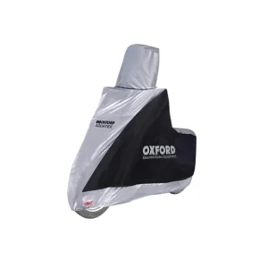 OXFORD AQUATEX SCOOTER HIGHSCREEN POKROWIEC WODOODPORNY NA SKUTER Z WYSOKĄ SZYBĄ KOLOR SZARY/CZARNY ROZMIAR UNIWERS Ekspresowa dostawa