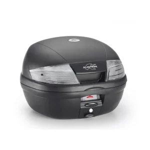 KAPPA KUFER CENTRALNY 35L MONOLOCK K35NT2 ACTION Z BIAŁYMI ODBLASKAMI ( ZAWIERA PŁYTĘ ) (K35NT2) - ZASTĘPUJE K35NT Premium