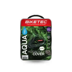Kup teraz BIKETEC PROMOCJA POKROWIEC WODOODPORNY AQUATEC NA MOTOCYKL KOLOR CAMO KAMUFLAŻ (MASKUJĄCY) ROZMIAR L (SPORT)