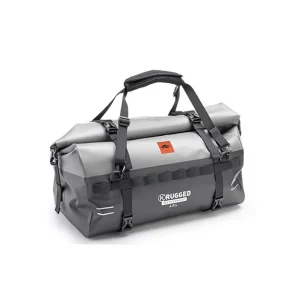 Promocja KAPPA TORBA / WAŁEK NA SIEDZENIE / BAGAŻNIK 40L 100% WODOSZCZELNA KOLOR CZARNO-SREBRNY (K' RUGGED) (28X50X25CM)