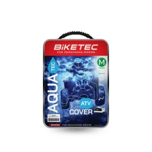 Wyprzedaż BIKETEC POKROWIEC WODOODPORNY AQUATEC NA ATV KOLOR CZARNY/SZARY ROZMIAR M