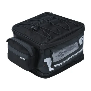 OXFORD TORBA NA TYLNE SIEDZENIE MOTOCYKLA F1 TAIL PACK SMALL 18L Z ZAMKIEM, KOLOR CZARNY (ZASTĘPUJE OL436) Rabat