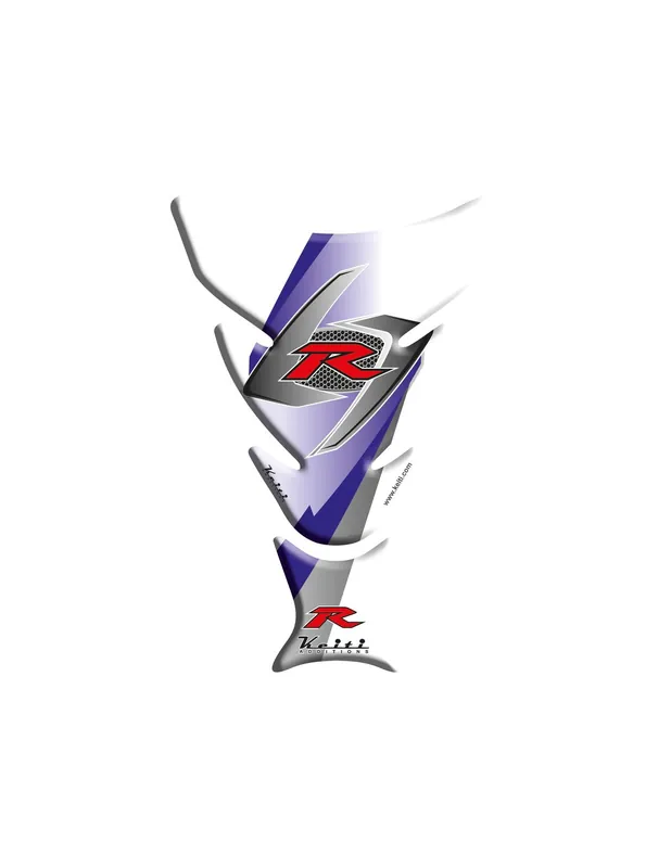 Autentyczny TANK PAD KEITI SUZUKI WHITE