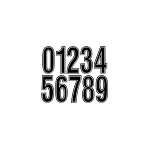 Oryginalny TANK PAD KEITI - CYFRY