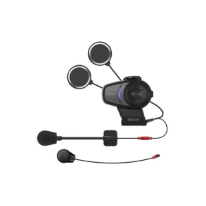 Kup teraz SENA INTERKOM MOTOCYKLOWY 10S BLUETOOTH 4.1 DO 1600M Z RADIEM FM I UNIWERSALNYM ZESTAWEM MIKROFONÓW ( 2 ZESTAWY ) (EL)