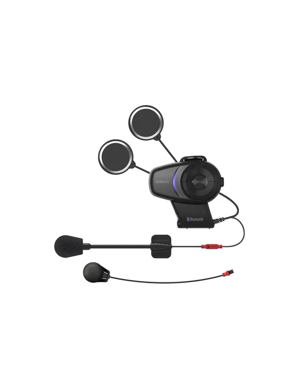 Kup teraz SENA INTERKOM MOTOCYKLOWY 10S BLUETOOTH 4.1 DO 1600M Z RADIEM FM I UNIWERSALNYM ZESTAWEM MIKROFONÓW ( 2 ZESTAWY ) (EL)