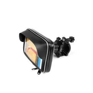 Wysoka jakość BIKETEC (NOWOŚĆ) ETUI WODOODPORNE Z UCHWYTEM I Z DASZKIEM NA KIEROWNICĘ EXTREME® OBROTOWE 360 NA TELEFON / SMARTFON / NAWIG