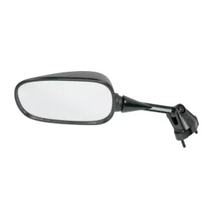 EMGO 2025/02 LUSTERKO KAWASAKI ZX-6R 636 '05-'06, ZX-10R '04-'07 LEWE (OEM: 56001-0005) KOLOR CZARNY (WZÓR ORYGINAŁ Oferta limitowana