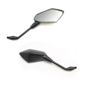 GZ LUSTERKO UNIWERSALNE STYL KAWASAKI KOMPLET LEWE I PRAWE (KOMPLET) GWINT M10 KOLOR CZARNY Oryginalny