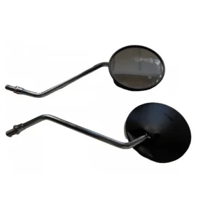 Zamów teraz GZ LUSTERKO UNIWERSALNE KOMPLET Z HOMOLOGACJĄ (M10/1,25) GWINT PRAWY, KOLOR CZARNY/SREBRNY (KOMPLET 2 SZT) (HONDA)