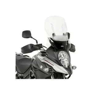 Tani KAPPA 2025/05 SZYBA SUZUKI DL 650 V-STROM '17-'24 REGULOWANA AIRFLOW PRZEZROCZYSTA (WYS. 50 X SZER. 43 CM) - ZASTĘPUJE KAF311
