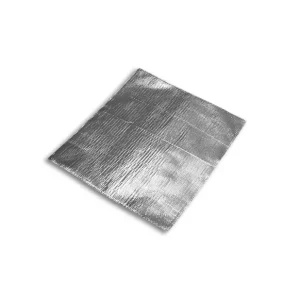 Rabat UFO NAKLEJKA ALUMINIOWA ZABEZPIECZJĄCA PRZED TEMPERATURĄ Z TŁUMIKA 19X17CM