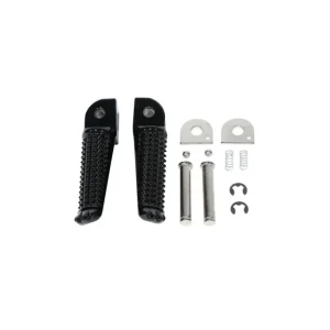 BIKETEC PARTS ZESTAW PODNÓŻKÓW (PODNÓŻKI) PASAŻERA KOMPLETNY Z MOCOWANIAMI YAMAHA FZR 600 '94-95, YZF 600R '97-03 KOLOR CZARN Tani