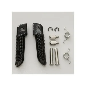 Darmowa dostawa BIKETEC PARTS ZESTAW PODNÓŻKÓW (PODNÓŻKI) KIEROWCY KOMPLETNY Z MOCOWANIAMI SUZUKI GSXR 600/750/1000 '01-12 KOLOR CZARNY