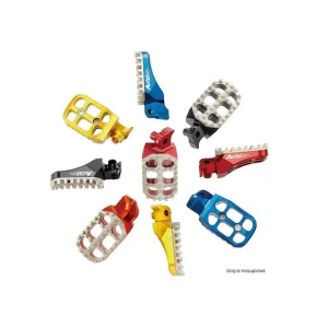 ACCEL PODNÓŻKI KTM SX/SXF/EXC/EXCF '02-'15, REGULOWANA SZEROKOŚĆ, KOLOR POMARAŃCZOWY, (KPL. 2 SZT) Niska cena