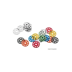 Zamów teraz ACCEL PODKŁADKI ALUMINIOWE POD ŚRUBY M6 (KPL.10 SZT.) ŚREDNICA ZEWNĘTRZNA 25 MM KOLOR ZŁOTY - PROMOCJA