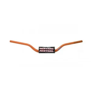 RENTHAL KIEROWNICA 1,1/8 CALA (28,6MM) MX FATBAR HANDLEBAR ORANGE KTM SX 85 2013 ON PADDED KOLOR POMARAŃCZOWY Z GĄB Nowość