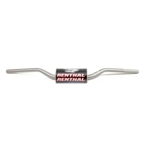 Wysoka jakość RENTHAL KIEROWNICA 1,1/8 CALA (28,6MM) MX FATBAR HANDLEBAR TANIUM YAMAHA YZ/YZF +7 KOLOR TYTAN Z GĄBKĄ