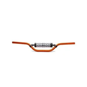 Tylko dziś RENTHAL KIEROWNICA 7/8 CALA (22MM) MX MINI HANDLEBAR ORANGE KTM 65 SX PADDED KOLOR POMARAŃCZOWY Z GĄBKĄ
