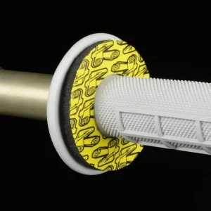 Ekspresowa dostawa RENTHAL NAKŁADKI (PIANKI ANDTYODCISKOWE - DONUTZ) NA MANETKI KOLOR ŻÓŁTY