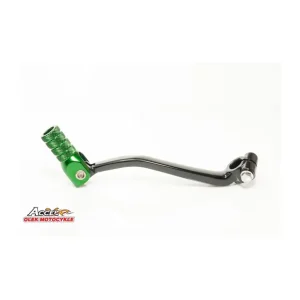 Kup teraz ACCEL DŹWIGNIA ZMIANY BIEGÓW KAWASAKI KXF 250 '09-'22 ALUMINIOWA KOLOR CZARNY, KOŃCÓWKA ZIELONA (13156-0124)
