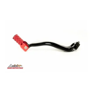 Autentyczny ACCEL DŹWIGNIA ZMIANY BIEGÓW HONDA CRF 250R '10-'17 ALUMINIOWA KOLOR CZARNY, KOŃCÓWKA CZERWONA