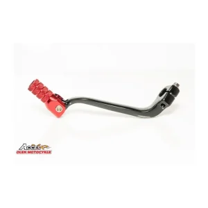 Autentyczny ACCEL DŹWIGNIA ZMIANY BIEGÓW HONDA CRF 450R '11-'16 ALUMINIOWA KOLOR CZARNY, KOŃCÓWKA CZERWONA (24700-MEN-306)