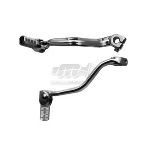 M.C. DŹWIGNIA ZMIANY BIEGÓW KAWASAKI KX 85 '01-'25 (ALUMINIOWA) KOLOR SREBRNY, KOŃCÓWKA STALOWA Wyprzedaż