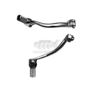 Premium M.C. DŹWIGNIA ZMIANY BIEGÓW YAMAHA YZF450 '06-'13 (ALUMINIOWA) (KUTA) KOLOR SREBRNY, KOŃCÓWKA STALOWA