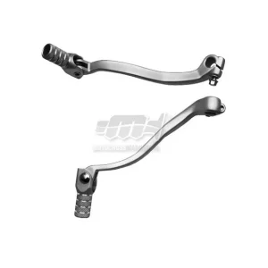 Oferta limitowana M.C. DŹWIGNIA ZMIANY BIEGÓW KAWASAKI KX 250 F '04-'05, RMZ 250 '04-'06 (ALUMINIOWA) KOLOR SREBRNY, KOŃCÓWKA STALOWA