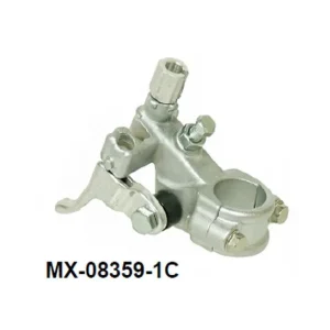 PSYCHIC UCHWYT DŹWIGNI SPRZĘGŁA HONDA CRF 250/450 '04-'09 KOLOR SREBRNY Z DŹWIGNIĄ DEKOMPRESATORA (OEM: 53172-MEN-6 Zwrot pieniędzy