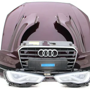 Zwrot pieniędzy AUDI A3 PRZÓD maska błotniki zderzak pas przedni wzmocnienie błotnik 8V LY4SSchirazerot