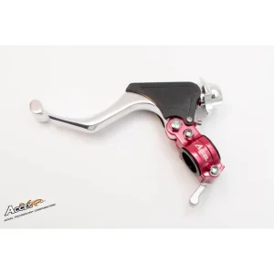 ACCEL UCHWYT DŹWIGNI SPRZĘGŁA KOMPLETNY + HOT START UNIWERSALNY (KUTY) KOLOR CZERWONY (3 POZYCJE DŹWIGNI) (CL-02RD) Bezpieczna płatność