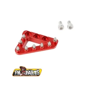 FM-PARTS STOPKA DŹWIGNI HAMULCA TYLNEGO (SZEROKA) BETA RR/XTRAINER KOLOR CZERWONY Ekspresowa dostawa