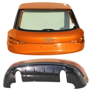 Zamów teraz AUDI Q3 OFFROAD S-LINE TYŁ TYŁ ZDERZAK TYLNY + KLAPA BAGAŻNIKA 8UKolor:LX2U - samoa orange metallic