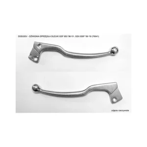 Autentyczny VICMA DŹWIGNIA SPRZĘGŁA SUZUKI GSF 650 '96-'01, GSX 650F '08-'10, KOLOR SREBRNY (DSS03SV)