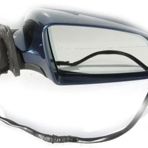 Zwrot pieniędzy AUDI A6 LUSTERKO DRZWI PRAWE ZEWNETRZNE 11 PIN pinów kabli przewodów 4F 4F0 2005-2008 LZ5B - niebieski (stratosblau)