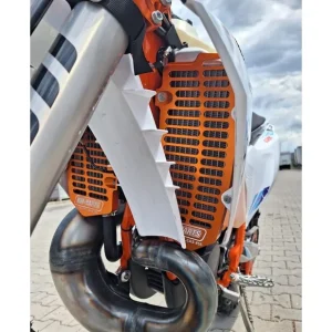 Wysoka jakość FM-PARTS OSŁONY CHŁODNICY (KRATKI) ALUMINIUM KTM/HUSQVARNA/GAS GAS '20-'25 TBI / TPI KOLOR POMARAŃCZOWY