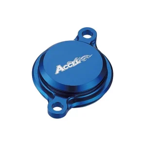 Premium ACCEL POKRYWA FILTRA OLEJU YZF 250 '14-'17, YZF 450 '10-'16, WR 250F '15-'17, WR 450F '16, KOLOR NIEBIESKI