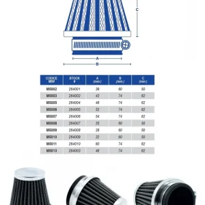 Promocja MIW (MEIWA) FILTR POWIETRZA STOŻKOWY CHROMOWANY ( 54X74X62MM ) (30)