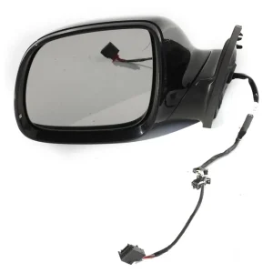 Zamów teraz AUDI Q7 LUSTERKO DRZWI LEWE 6+4 pin 4L zewnętrzne pinów kabli przewodów L041 - głęboka czerń 10pin ASYSTENT