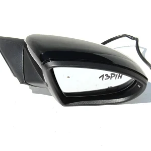 Zwrot pieniędzy VW GOLF 7 VII L041 LUSTERKO DRZWI PRAWE 13 pin kabli elektrycznie składane zewnętrznepinów przewodów czarny 5G 5G9